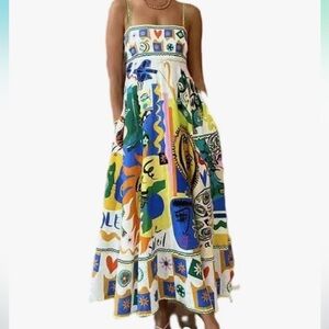Patchwork sundress